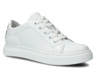 YOUTH SHOE MODEL 607 WHITE RUSTIC - SIZE 36