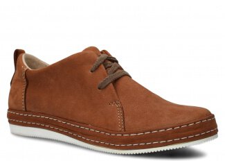 YOUTH SHOE MODEL 382 BROWN SAMUEL - SIZE 36