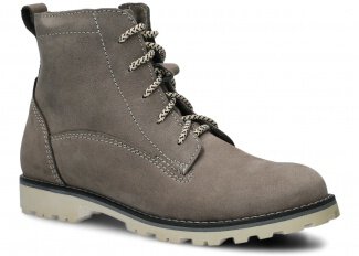 YOUTH BOOT MODEL 349 GREY SAMUEL + CHECK - SIZE 36