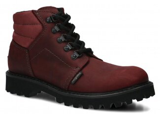 Hiking boot - NAGABA 1121  burgundy crazy leather
