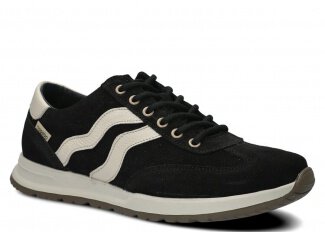 Men's shoe NAGABA 459 black velours leather