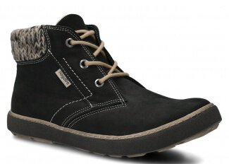 YOUTH BOOT MODEL 298 BLACK SAMUEL + SHEEPSKIN - SIZE 41