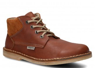 WOMEN ANKLE BOOTS MODEL 0791 GINGER CLOUD LEATHER - SIZE 38