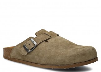 FLIP-FLOPS MODEL 018 OLIVE VELOURS - SIZE 44