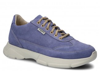 YOUTH SHOES MODEL 614 PURPLE VELOURS - SIZE 38