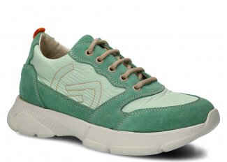YOUTH SHOES MODEL 614 MINT VELOURS - SIZE 37
