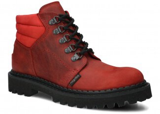 YOUTH BOOT MODEL 1121 RED CRAZY - SIZE 39