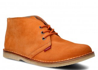YOUTH BOOT MODEL 082 ORANGE VELOURS - SIZE 44