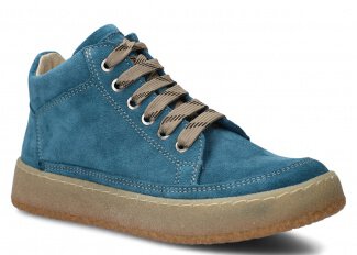 MEN'S ANKLE BOOT NAGABA 6101 JEANS  VELOURS - SIZE 38