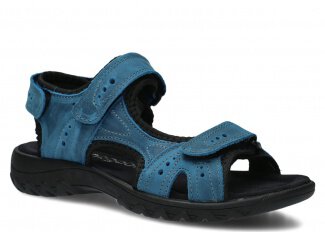 Women's sandal NAGABA 264 cobalt crazy leather