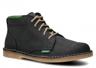 Men's ankle boot NAGABA 076 graphite nubuck vegan