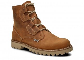 Men’s trapper boots NAGABA 488/1 brown crazy leather