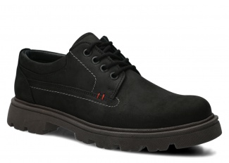 Men's shoe NAGABA 475 black crazy leather