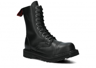 Combat booty NAGABA 10H black bosman leather