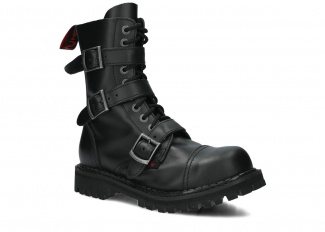 Combat booty NAGABA 523 black bosman leather