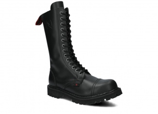 Combat booty NAGABA 14H black bosman leather