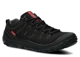 Trekking shoe NAGABA 241 black crazy leather