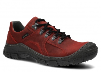 Men's shoe NAGABA 457 red crazy leather