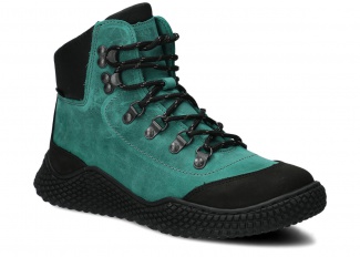 Women's ankle boot NAGABA 624 emerald crazy leather