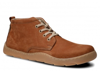 Women's wide ankle boot NAGABA 631 brown samuel leather