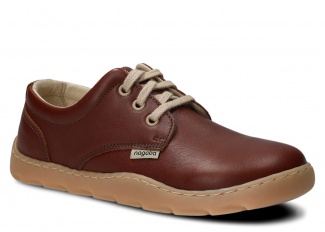 Women's wide shoe NAGABA 630 ginger full grain leather