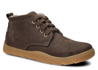 Women's wide ankle boot NAGABA 631 olive samuel leather