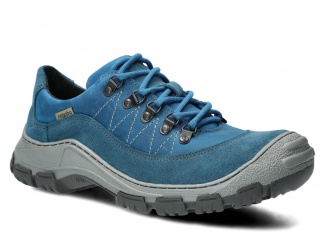 Men's trekking shoe NAGABA 485 jeans crazy leather