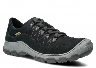 Men's trekking shoe NAGABA 485 graphite crazy leather