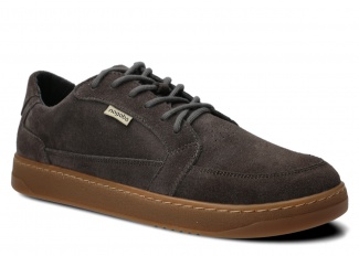 Men's wide shoe NAGABA 480 graphite velours leather