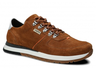 Men's shoe NAGABA 460 brown velours leather