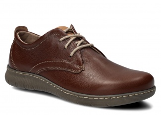 Women's shoes NAGABA 331 brown rustic leather