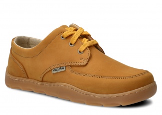 Women's wide shoe NAGABA 633 yellow samuel leather