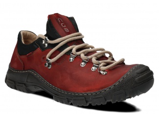 MEN TREKKING BOOTS MODEL 055 RED CRAZY - SIZE 47
