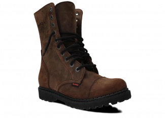 Combat booty SHARK NAGABA 10H olive crazy leather - SIZE 44