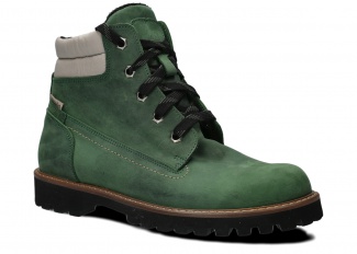 Hiking boot NAGABA 472 green crazy leather