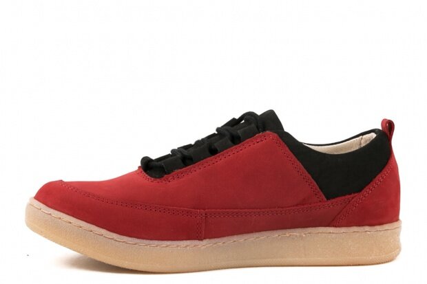 Shoe NAGABA 035 red samuel leather