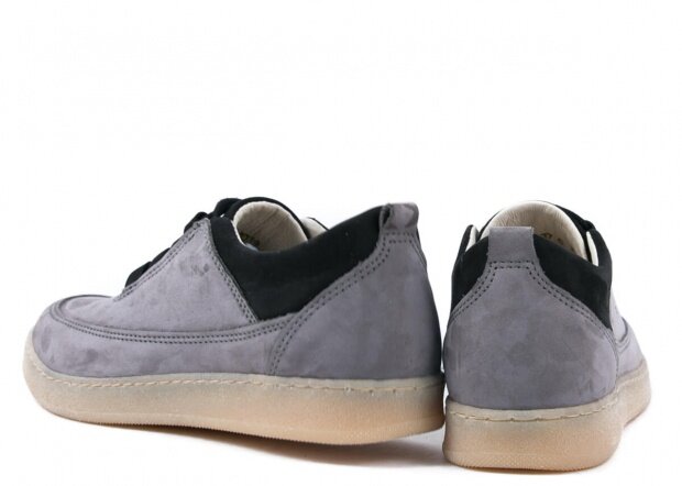 Shoe NAGABA 035 grey samuel leather