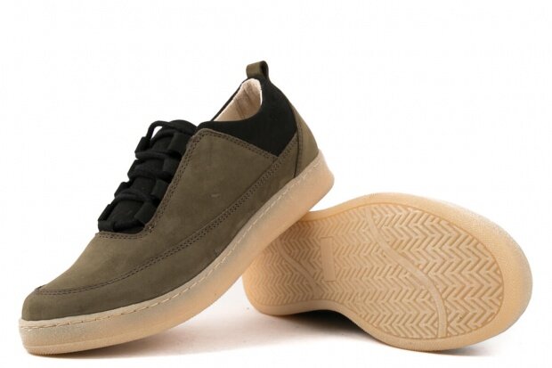 Shoe NAGABA 035 khaki samuel leather