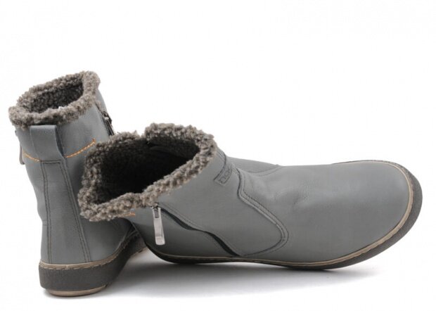 Women's ankle boot NAGABA 342 grey rustic leather