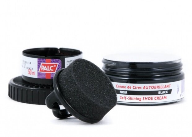 SELF-SHINING SHOE CREAM FOR LEATHER - COVERING BLACK BY PALC