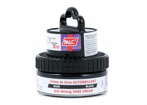 SELF-SHINING SHOE CREAM FOR LEATHER - COVERING BLACK BY PALC