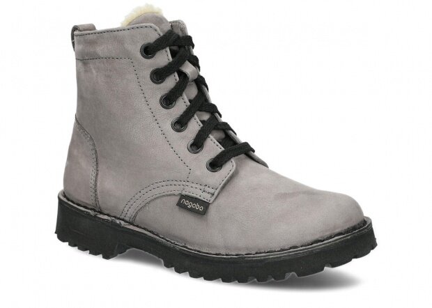 Hiking boot NAGABA 094 grey samuel leather