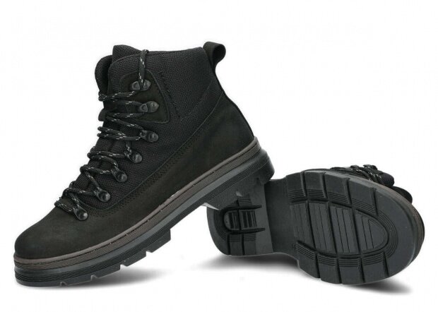 Ankle boot NAGABA 060 black samuel leather