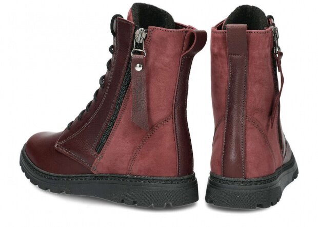 Ankle boot NAGABA 099 burgundy faeda leather