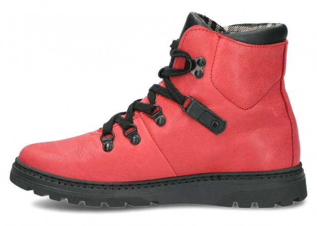 Hiking boot NAGABA 095 red rustic leather