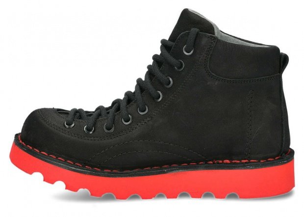Ankle boot EVENEMENT EV004 black samuel leather
