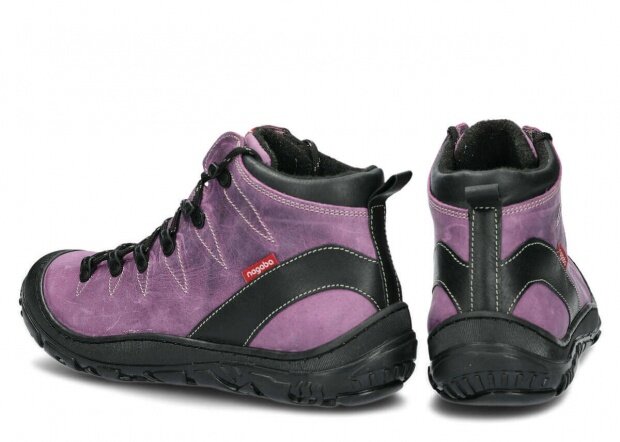 Trekking ankle boot NAGABA 240 purple crazy leather