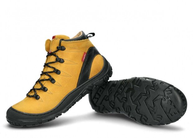 Trekking ankle boot NAGABA 240 yellow crazy leather