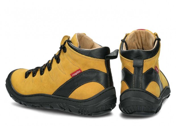 Trekking ankle boot NAGABA 240 yellow crazy leather
