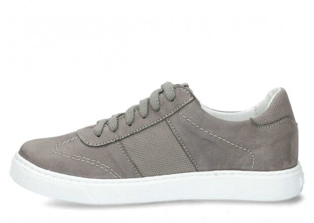 Shoe NAGABA 065 grey samuel leather